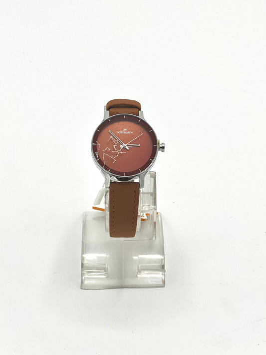 XENLEX LEATHER STRAP WATCH FOR WOMEN